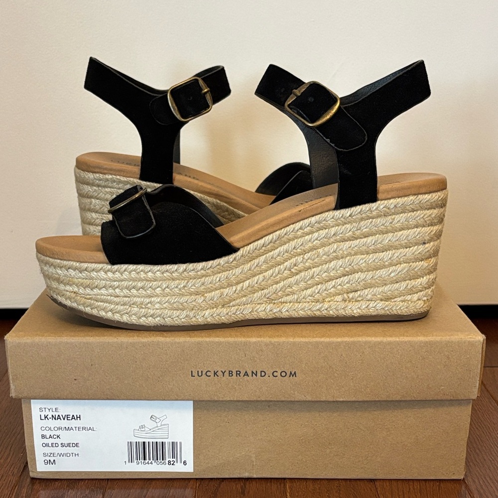 Lucky Brand Naveah Espadrille Platform Sandals